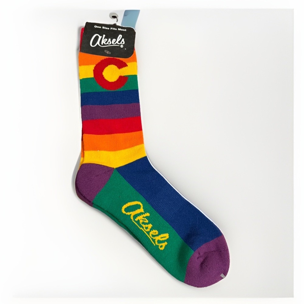 Aksels New With Tags Unisex Calf  Socks One Size